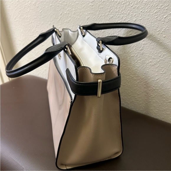 Kate Spade Stacie Color block Saffiano Satchel - Picture 4 of 5